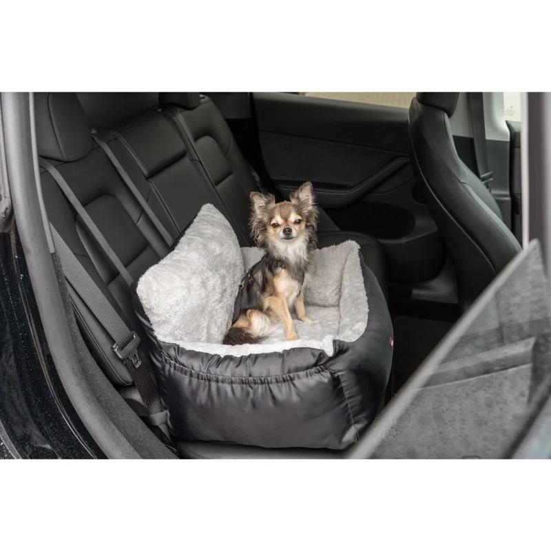 TRIXIE TRIXIE Convertible Lite Dog Car Seat for Small Dogs, Dog Booster Seat, Travel Pet Bed
