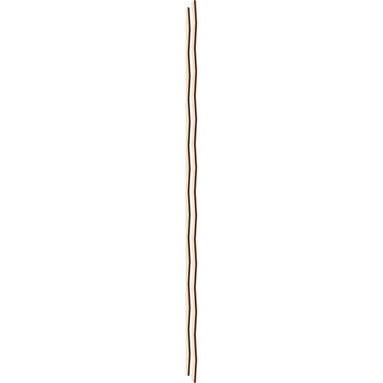 Ekena Millwork Eastport Adjustable Wood Decorative Slat Wall Panel Kit