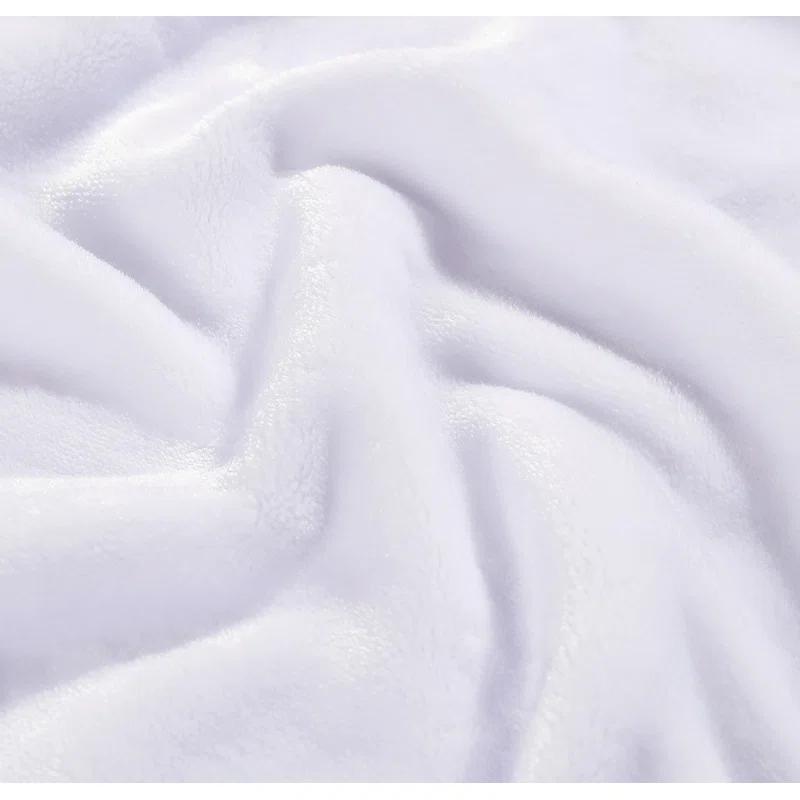 Tommy Bahama Home Tommy Bahama Solid Ultra Soft Plush Reversible Blanket