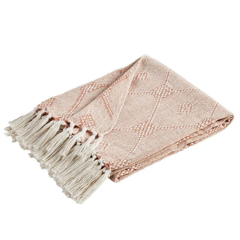 Amrapur Overseas Inc. Chester 100% Cotton Throw & Reviews | Wayfair
