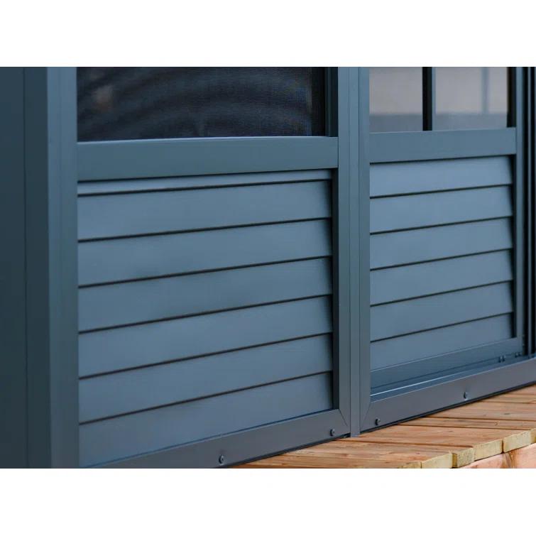 Gazebo Penguin Florence - Wall Mounted Solarium Polycarbonate Roof