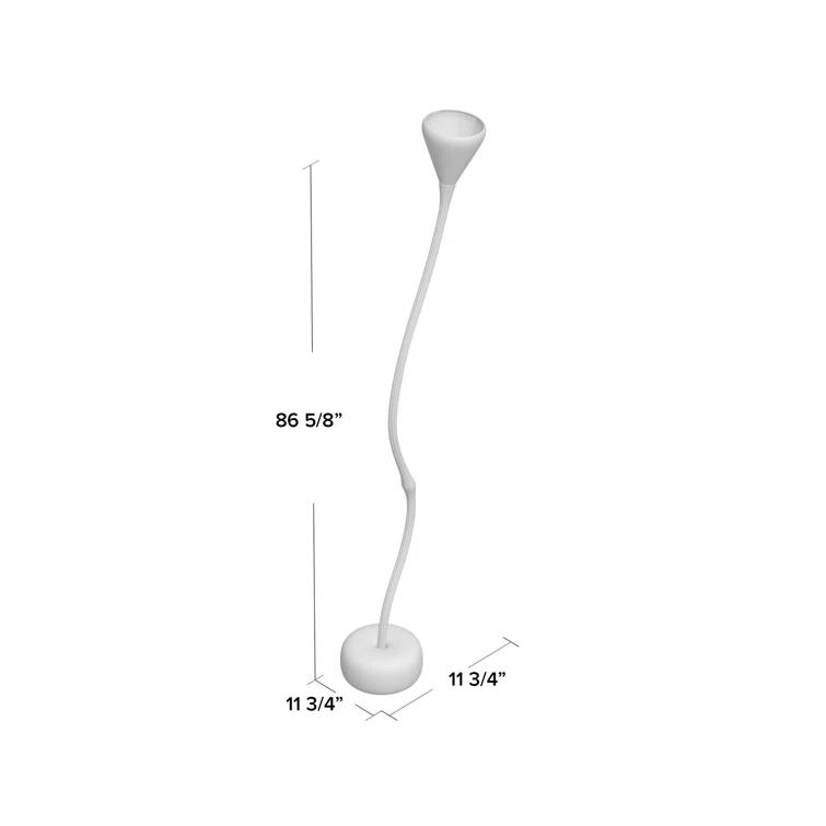Pipe 86.63" LED Floor Lamp