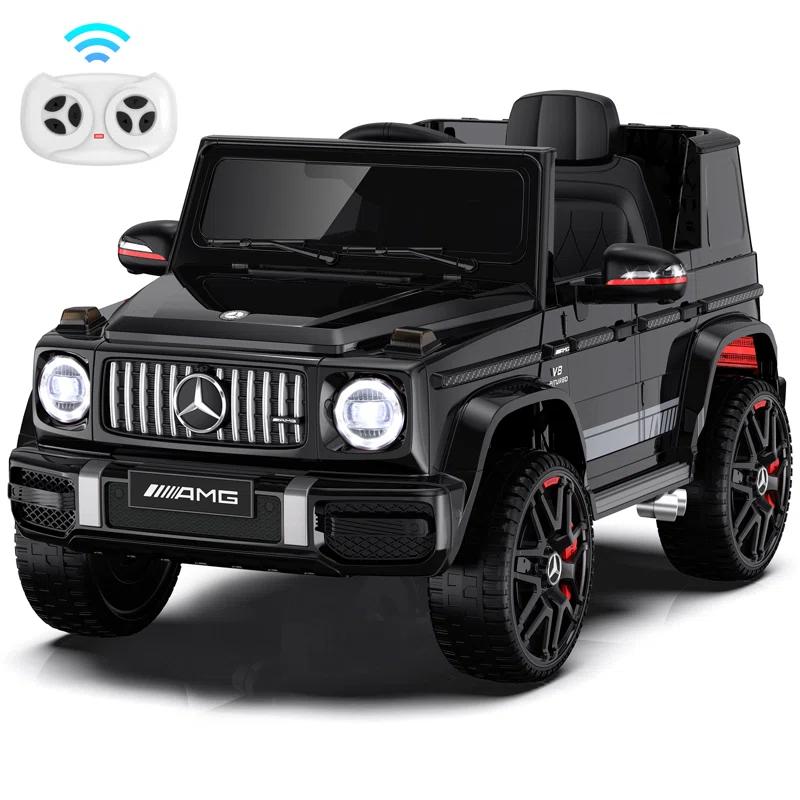 ANPABO ANPABO 24V 4WD Licensed Mercedes-Benz G63 Ride On Kids Car, Remote Control with Low Battery Voice Prompt