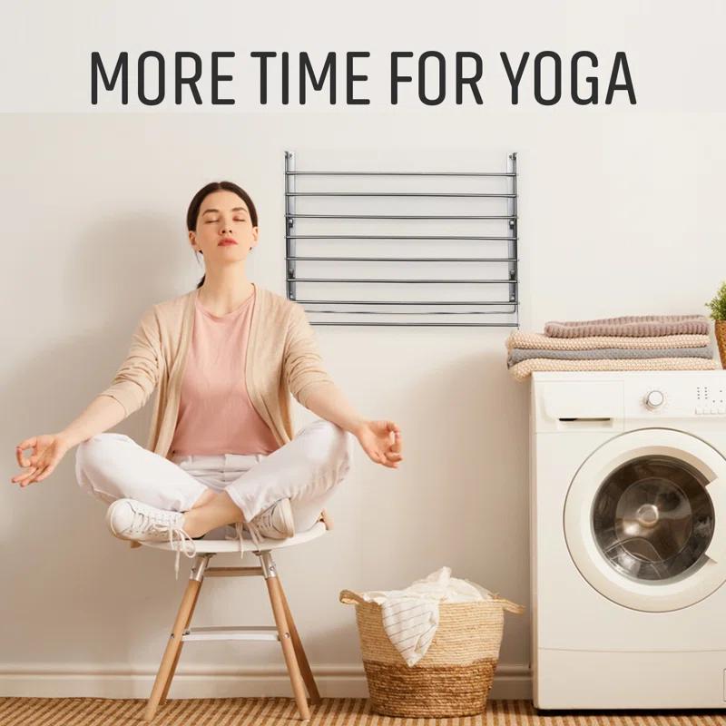 Rebrilliant Stainless Steel Foldable Wall Mounted Drying Rack