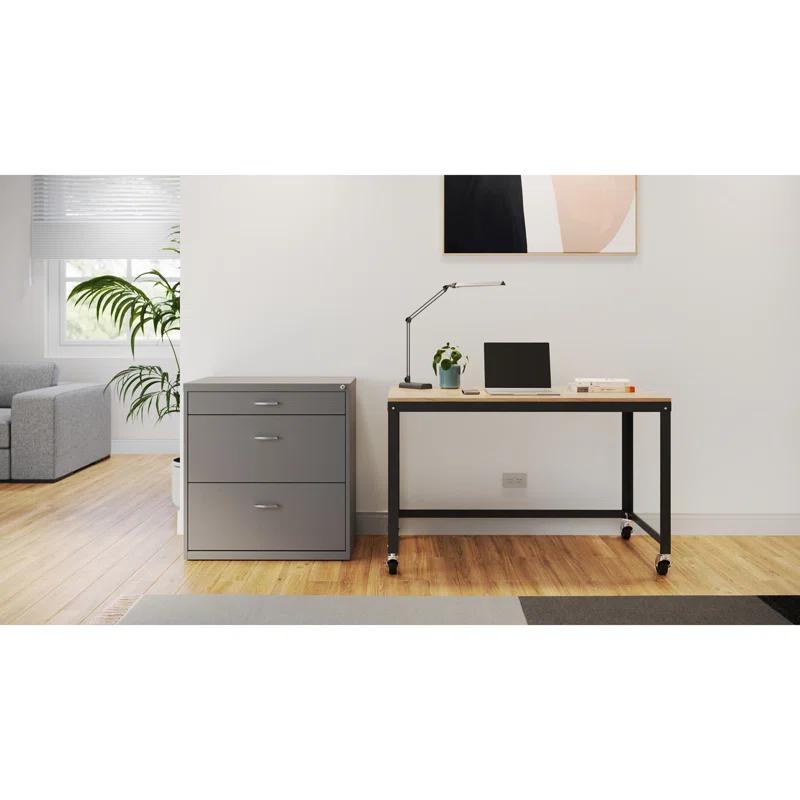 Inbox Zero Clete 30'' Wide 3 -Drawer Steel File Cabinet