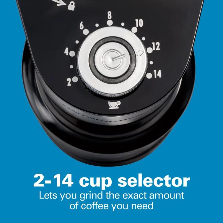 Hamilton Beach Hamilton Beach® Burr Coffee Grinder Stainless Steel Housing