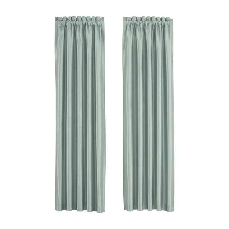 Royal Court Spring Garden Curtain Panel Pair