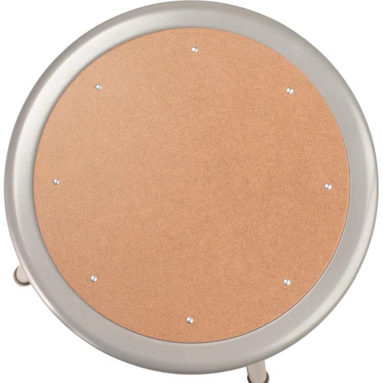 National Public Seating 6200 Series Height Adjustable Heavy Duty Steel Stool with Footring