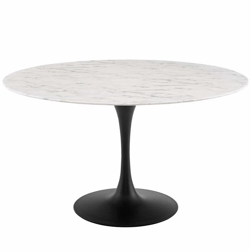 Modway Modway Lippa Oval Artificial Marble Dining Table