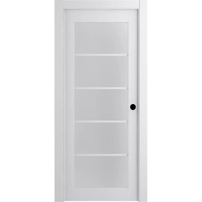 Belldinni Palladio 5-Lite DIY-Friednly Manufactured Wood and Glass Single Prehung Interior Door