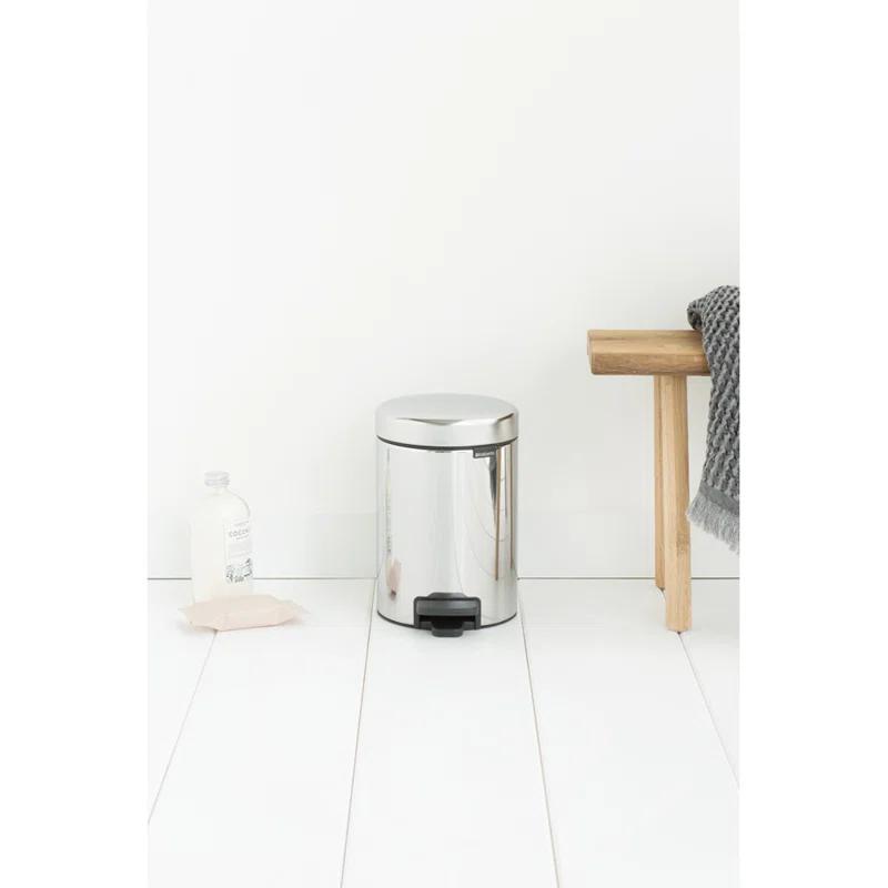 Brabantia NewIcon Step On Trash Can, 0.8 Gallon (3 Liter)