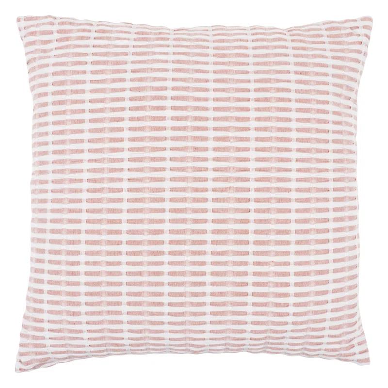 Pleated Please Striped Cotton Pillow Cover (Set of 2)