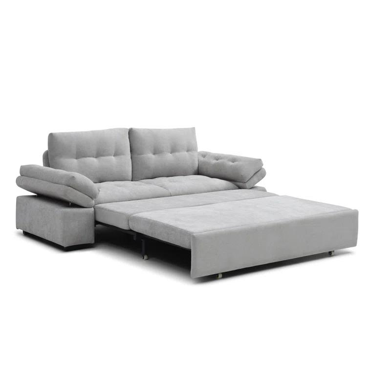 Latitude Run® Munos Full Size Convertible Sleeper Sofa, 77" Pull Out Sofa Bed