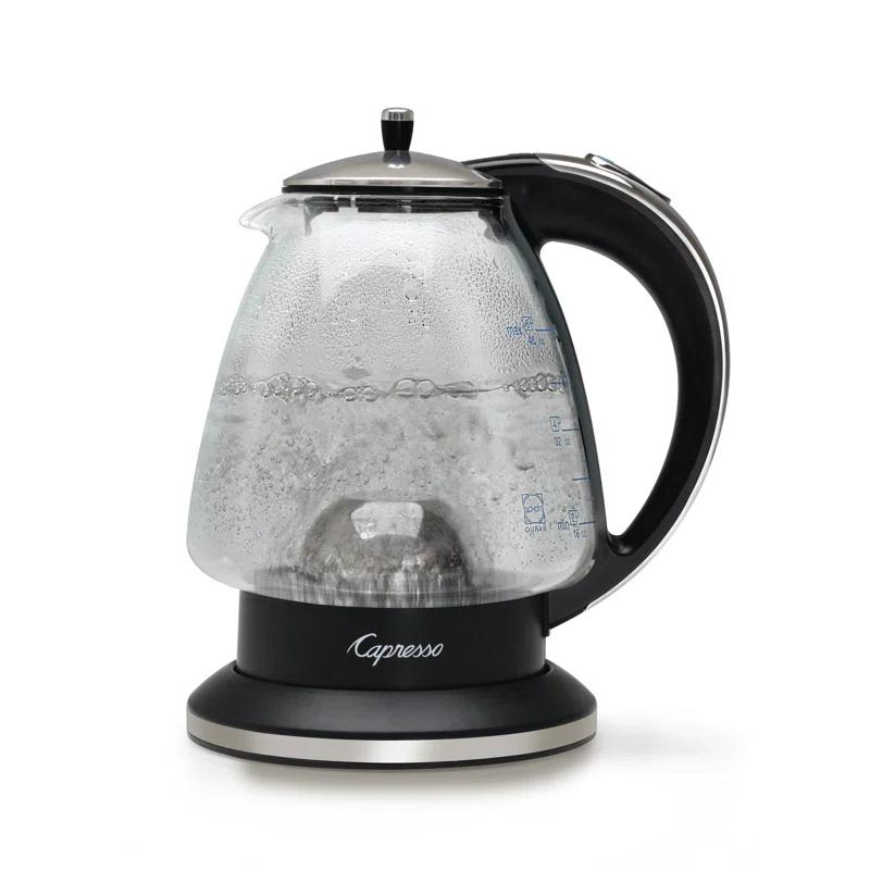 Capresso H2O Glass Electric Tea Kettle