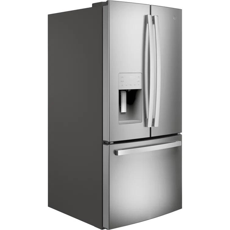 GE Appliances 33" French Door 23.7 cu. ft. Refrigerator GFE24JYKFS