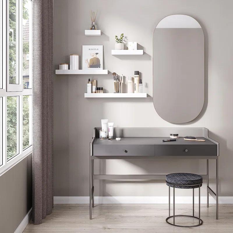 Ballucci Array 4 Piece Floating Wall Shelves Set