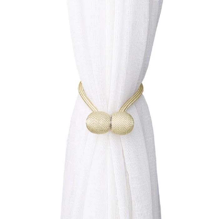 Rosdorf Park Towerside Rayon 1.4" Magnetic Curtain Tieback & Reviews | Wayfair