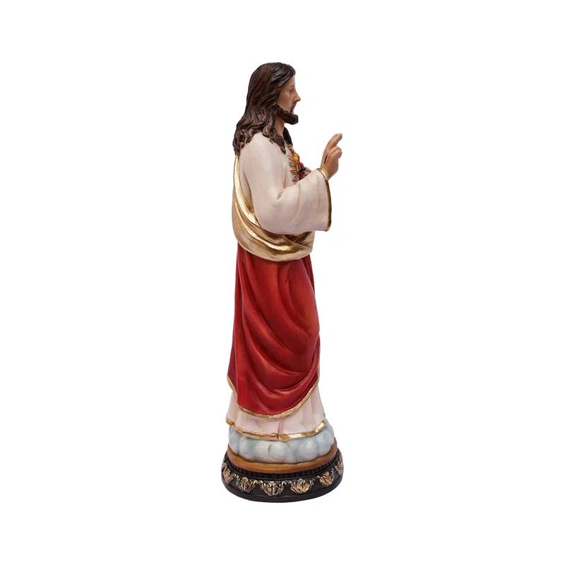 Hi-Line Gift Ltd. Sacred Heart of Jesus Statue Religious Decor