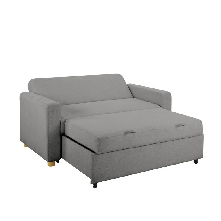 Serta Serta Trinity 66.1" Full Size Convertible Loveseat, Dream Coil Comfort, Easy Assembly