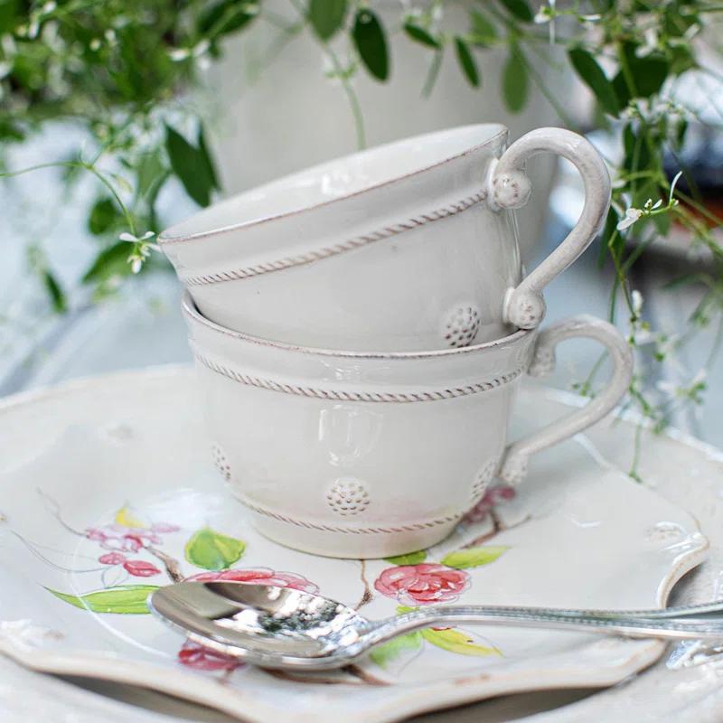 Juliska Berry & Thread Teacup - Whitewash