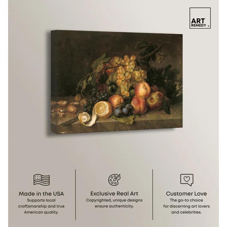 Art Remedy Still Life Canvas Vintage Kitchen Wall Art by Art Remedy