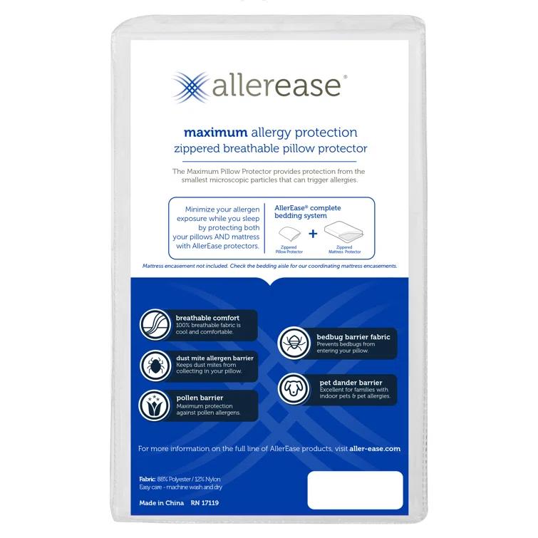AllerEase Polyester Pillow