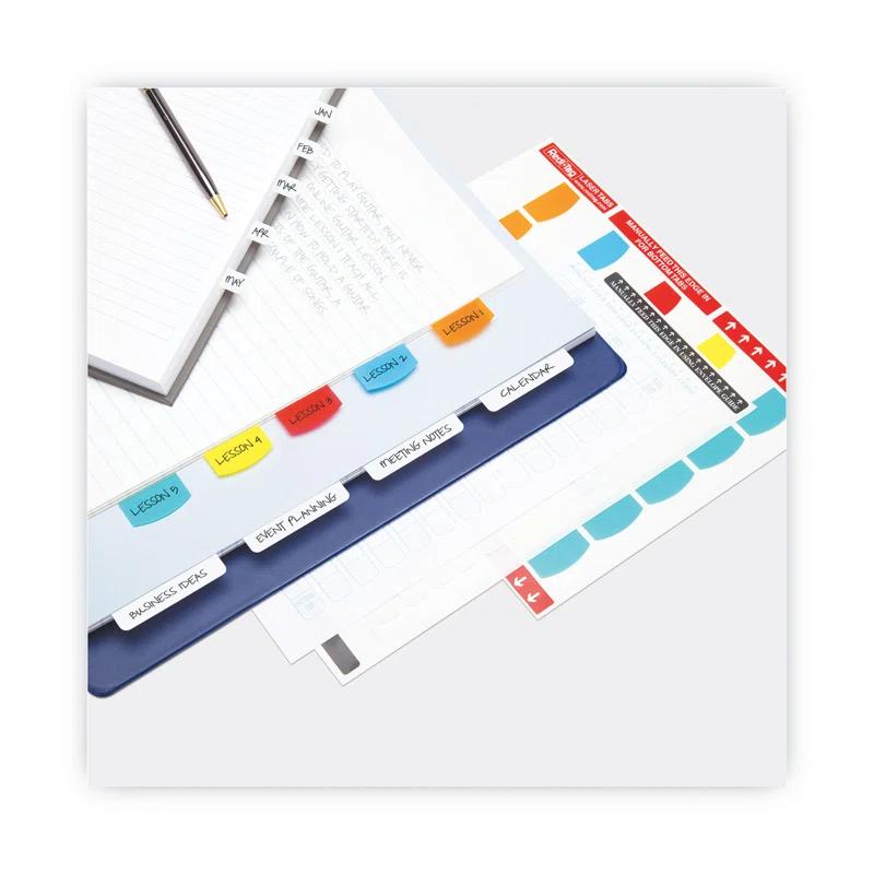 Redi-Tag Corporation Redi-Tag® Printable Laser Index Tabs Plastic File Tab Labels