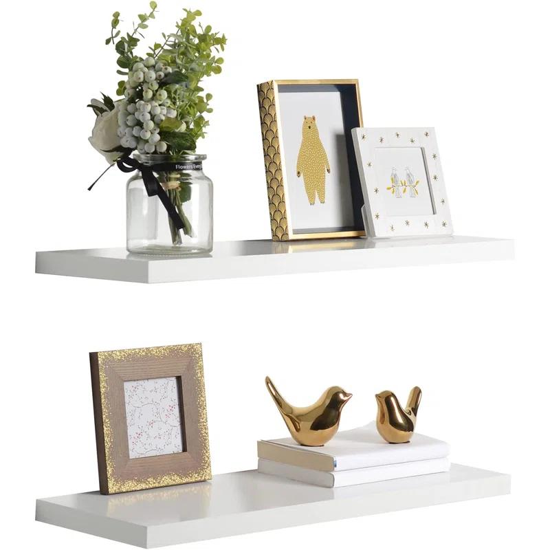 Delta Design 2 Piece Wall Shelf Set (Set of 2)
