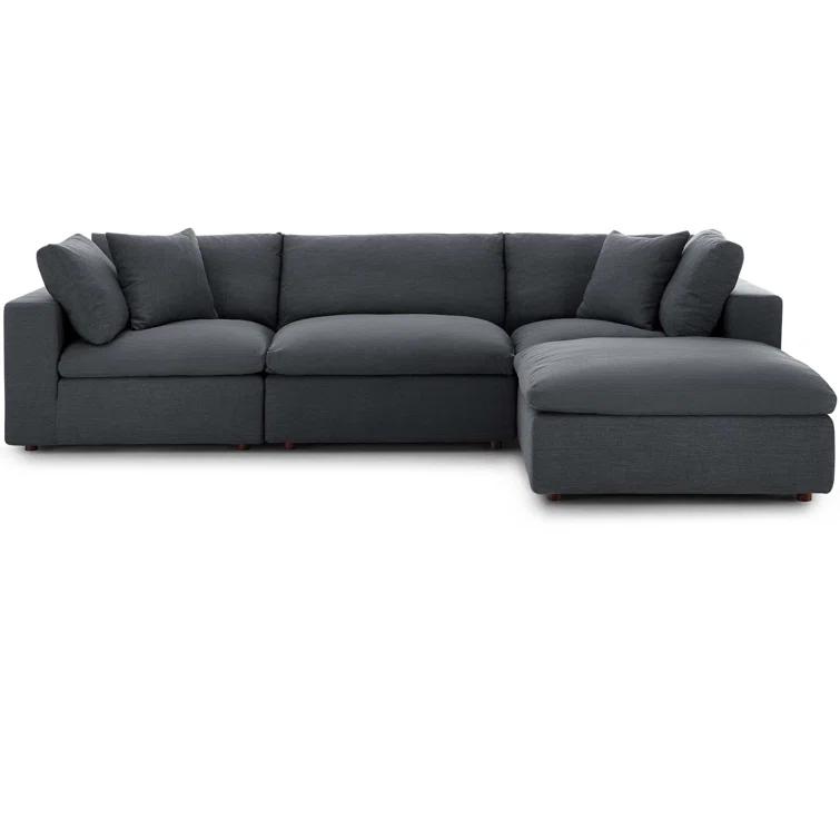 Modway Modway Copper Grove Hrazdan Down-filled 4-piece Sectional Sofa Set