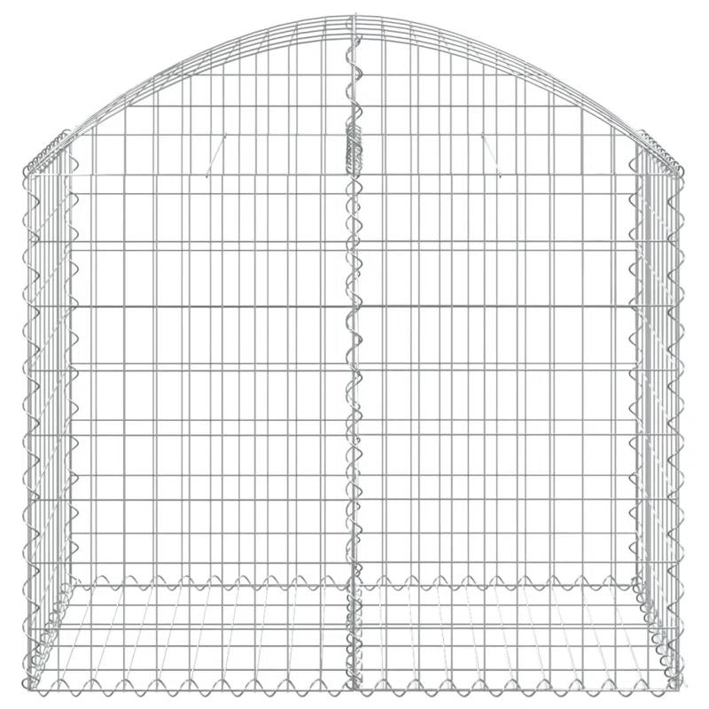 VidaXL Silver Metal Fencing