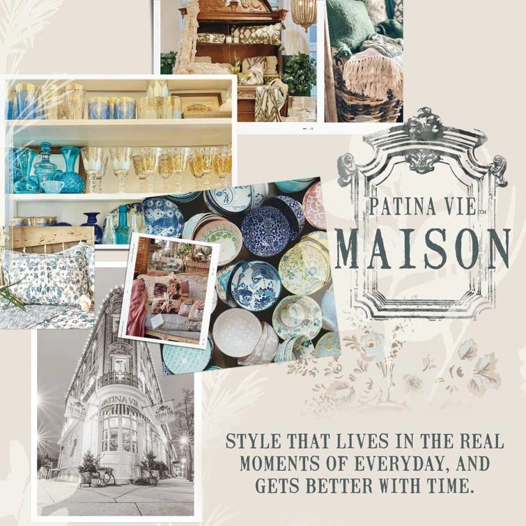 Patina Vie Maison Coastal Inspired Reversible Quilt Set with Shams
