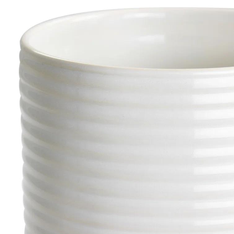 Martha Stewart Stoneware Kitchen Utensil Crock