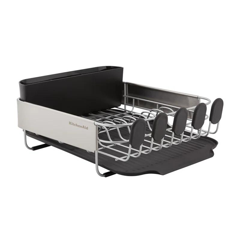 KitchenAid® Compact Stainless Steel Dish Rack, 16.06-Inch