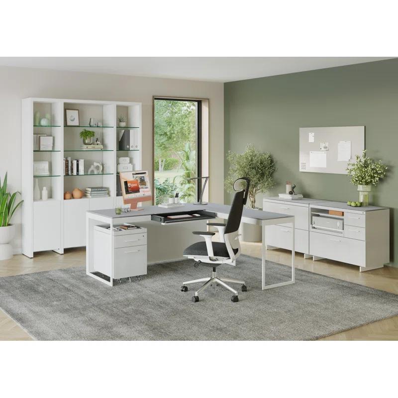 BDI Centro 35'' Wide 2 -Drawer File Cabinet