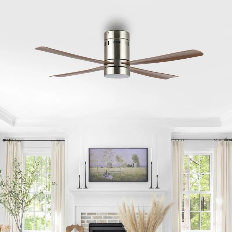 Jonathan Y Theo 52'' Ceiling Fan with LED Lights