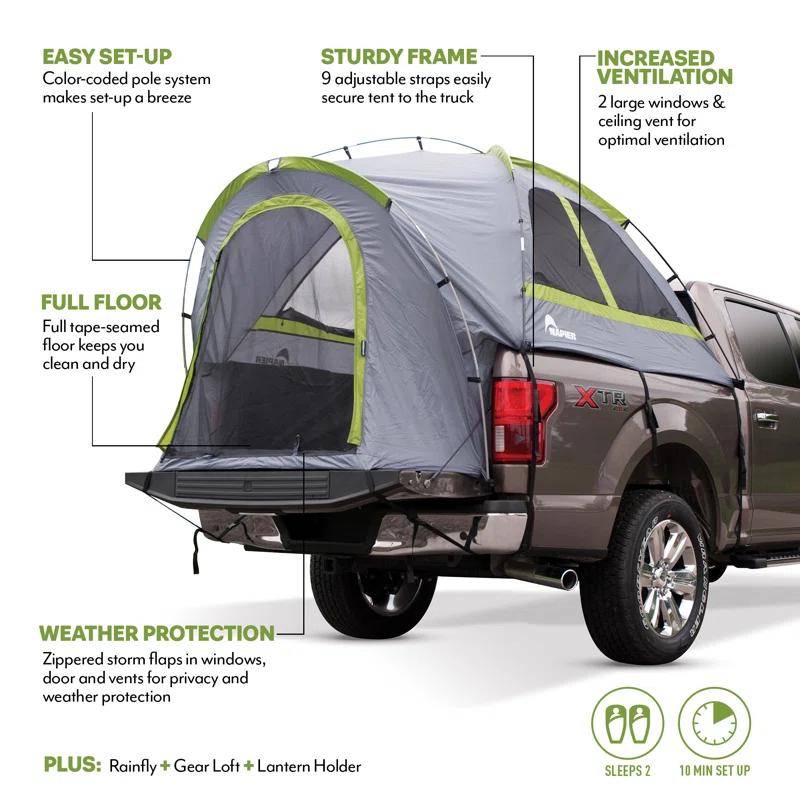 Napier Outdoors Backroadz 2 Person Truck Tent