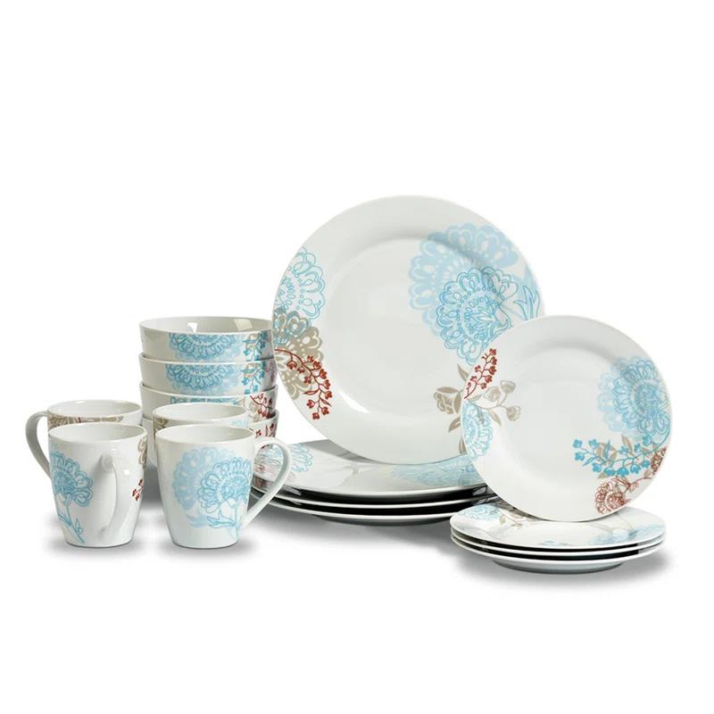 Tabletops Gallery 16 piece Dinnerware Set Emma