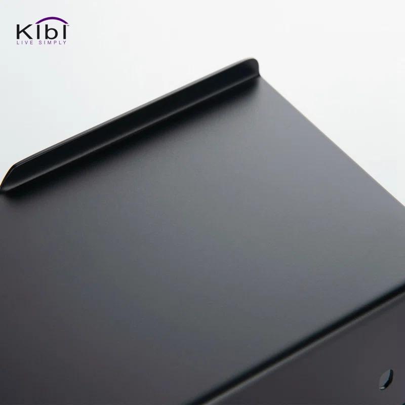 KIBI KBA1209MB Deco Wall Mounted Toilet Paper Holder