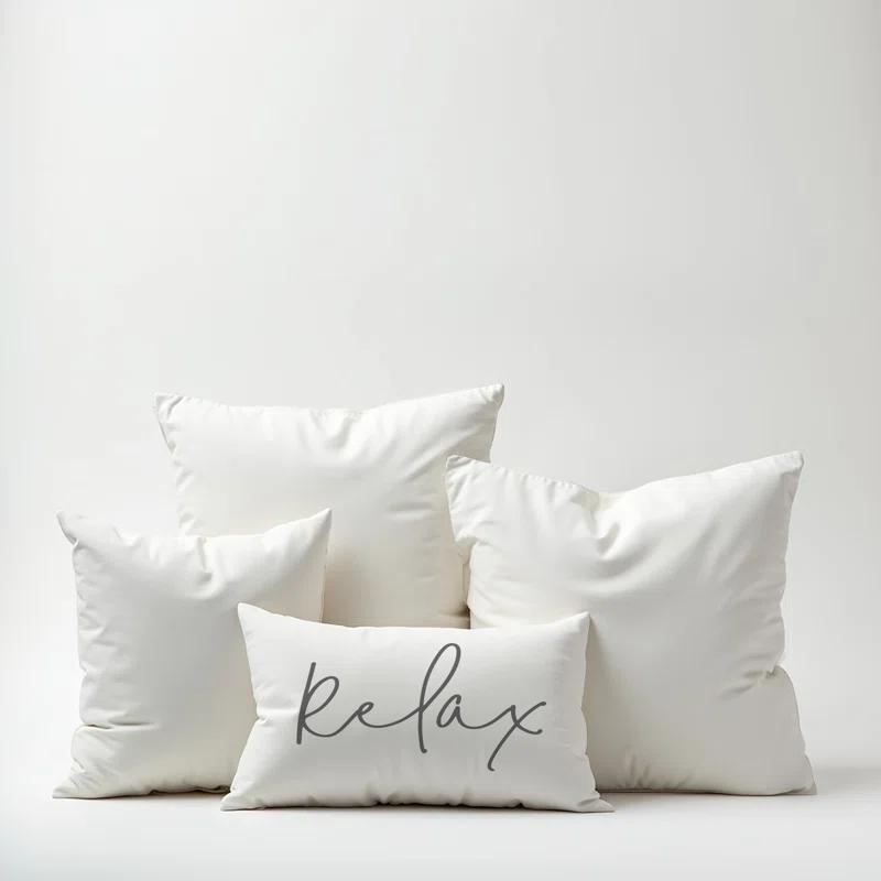 Designs Direct Creative Group Textual Indoor/Outdoor Throw Pillow