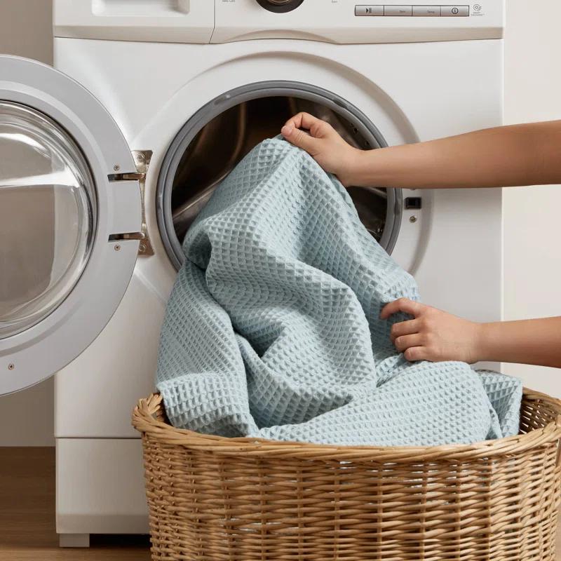 Waffle Weave Cotton Blanket