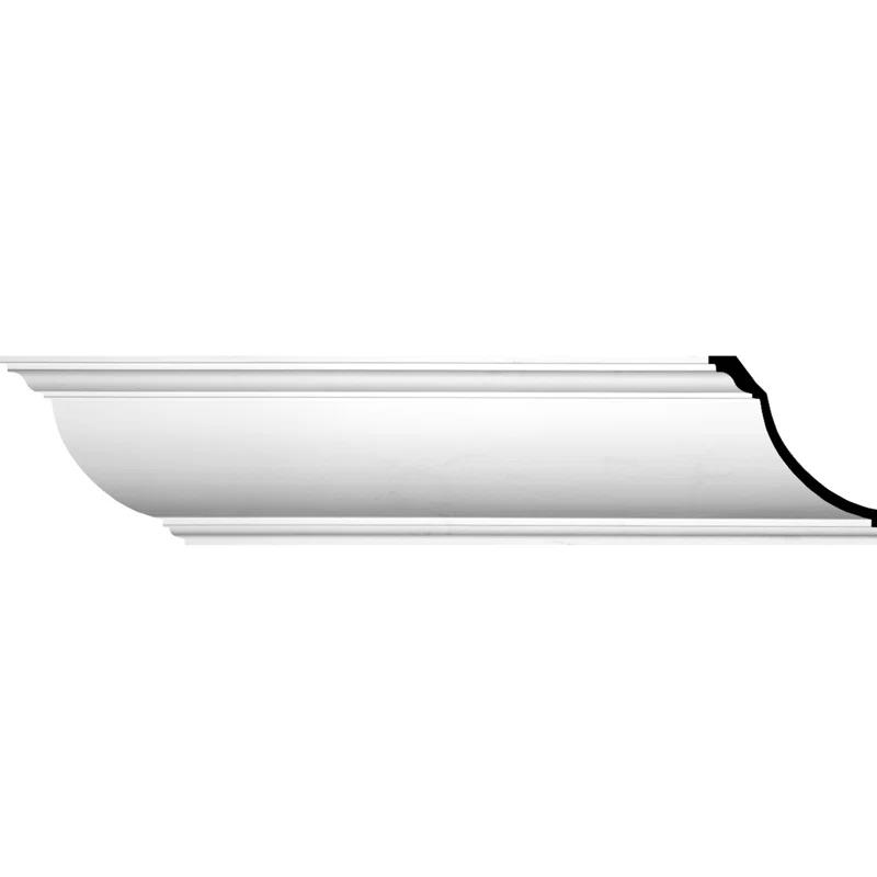 Ekena Millwork 11 7/8"H x 11 7/8"P x 16 5/8"F x 94 1/2"L Claremont Crown Moulding