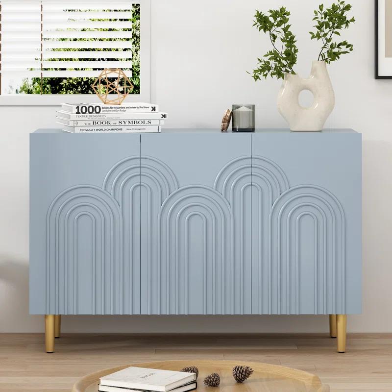 Sirgio 47.2'' Sideboard Buffet Cabinet with 3 Doors for Kitchen, Hallway, Living Room