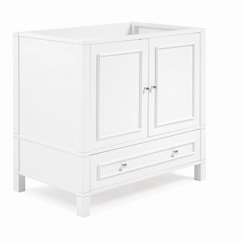 Williamsburg 36"W Transitional Style Vanity Cabinet With Soft Close Doors And Drawers