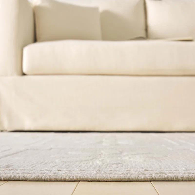 Martha Stewart Rugs Martha Stewart Hand Knotted Linen Floral Rug