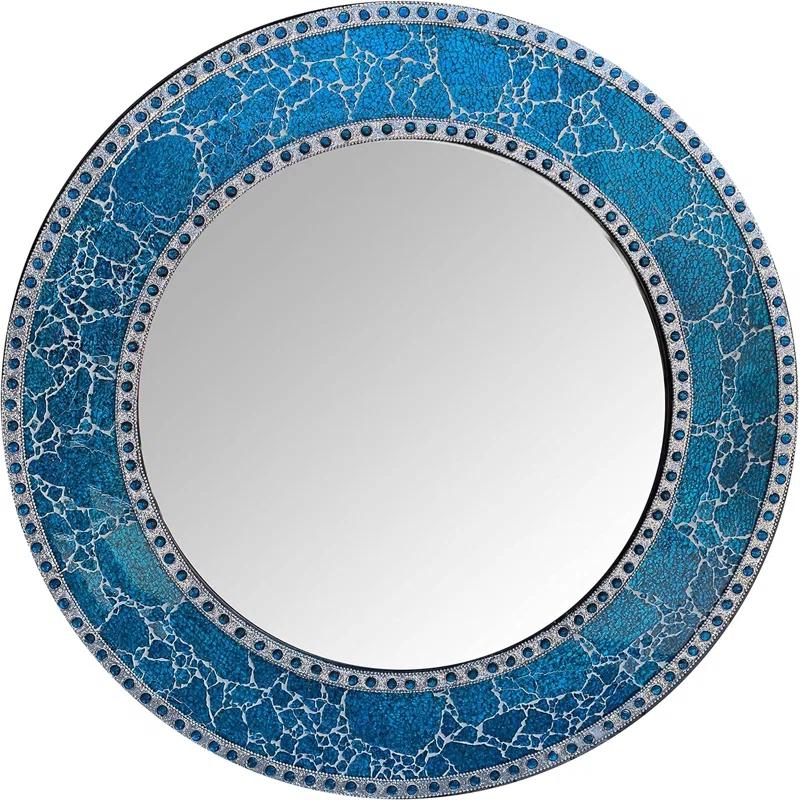 World Menagerie Cobberas Round Wall Mirror