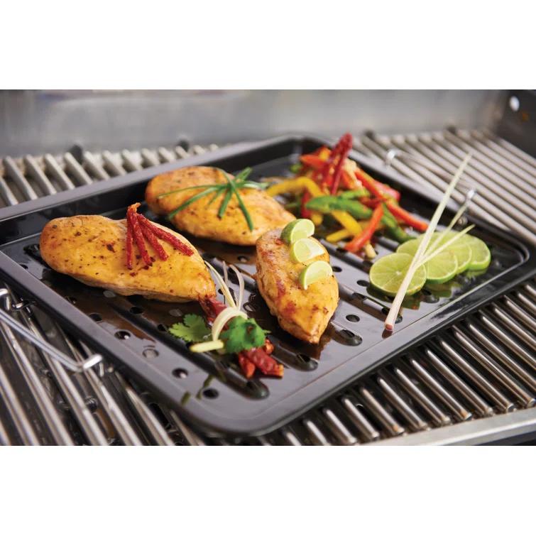 Grillpro GrillPro Porcelain Coated Grill BBQ Topper