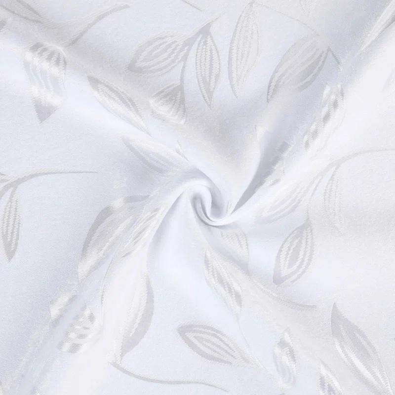 Modern Bohemian Leaves Polyester Machine Washable Room Darkening Blackout Curtains by Superior (Set of 2)