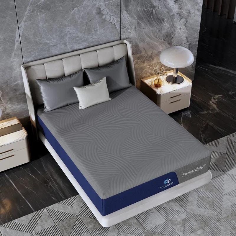 Sweet Medium Coolnest Gel Memory Foam Mattress With CertiPUR-US and ACA Certified