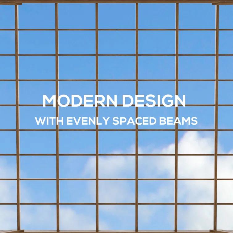 Outsunny Solid Wood Pergola