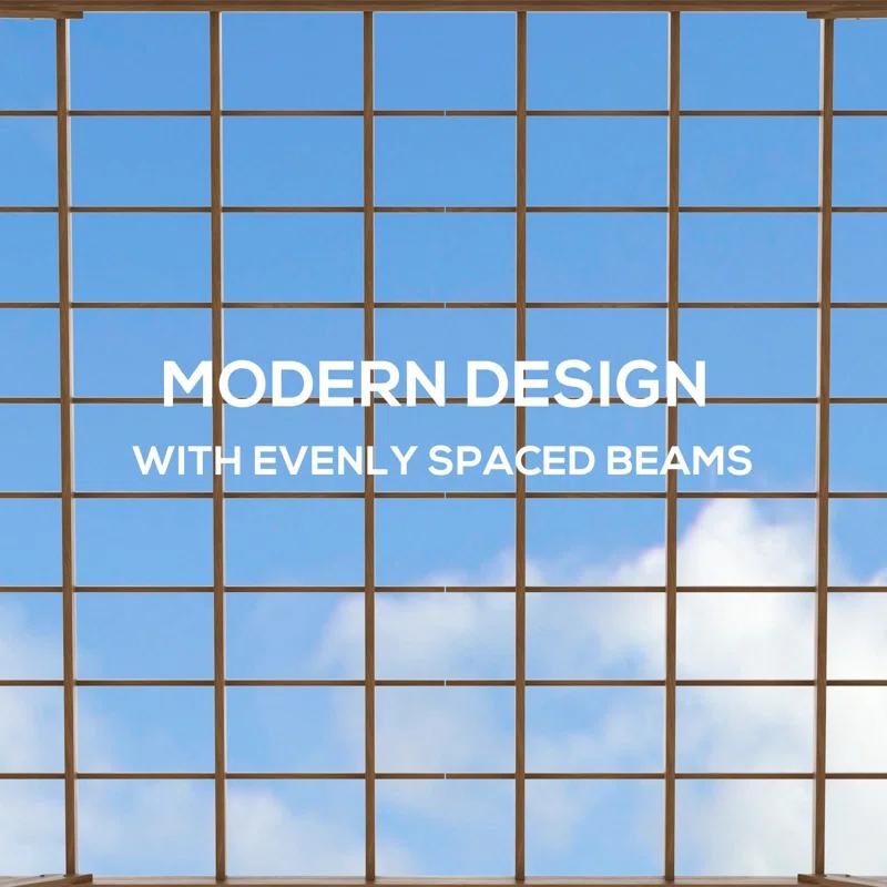 Outsunny Solid Wood Pergola